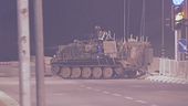 I tank israeliani a Gaza City