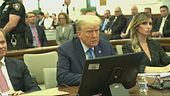 Trump show in tribunale