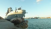 Una nave ospedale dall'Italia