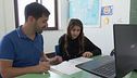 Una sola alunna in classe