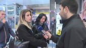 Treni in sciopero, pendolari a piedi