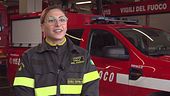 "Io e papà insieme contro il fuoco"