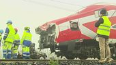 Scontro tra treni, feriti e caos