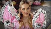 Ferragni cade anche sulle uova
