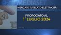 Luce, prorogato il mercato tutelato