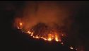 Incendi sui monti di Torino