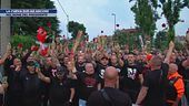 La curva sud ad Arcore