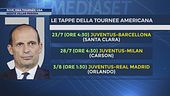 Juve, ora la tournèe Usa