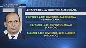 Juve, ora la tournèe Usa
