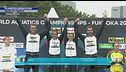 Staffetta 4x1500 d'oro