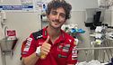 Bagnaia: "Torno subito"