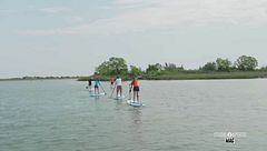 Con il Sup nella laguna