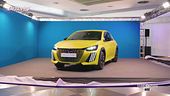 A Monza la nuova Peugeot 208"
