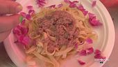 Le rose in cucina