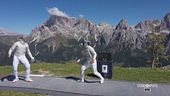 A San Martino di Castrozza con i grandi maestri della sciabola