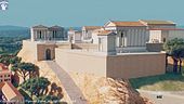 Affascinante tour virtuale in 3d nell'antica Roma