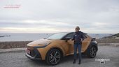 La prova della Toyota C-HR nella versione ibrida