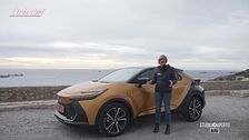 La prova della Toyota C-HR nella versione ibrida