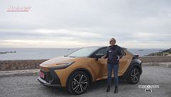 La prova della Toyota C-HR nella versione ibrida
