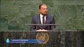 Leonardo Di Caprio animo green