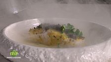 Filetto di storione con caviale croccante