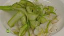Uova di seppia con asparagi