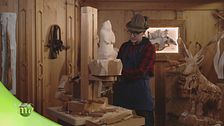 Sculture che nascono dal bosco