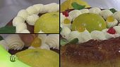 Torta bavarese al bergamotto