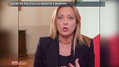 Giorgia Meloni sulle accise sulla benzina