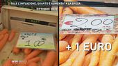 Sale l'inflazione, quanto è aumentata la spesa