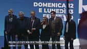 Meloni: lo stato non deve trattare con chi lo minaccia