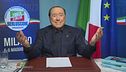 Silvio Berlusconi: "Sono con voi con lo stesso entusiasmo"