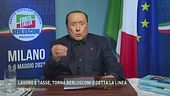 Lavoro e tasse, torna Berlusconi e detta la linea