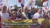 Roma: il corteo del Pride sfila per diritti e maternità