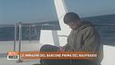 Le immagini del barcone prima del naufragio
