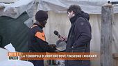 La tendopoli di Crotone dove finiscono i migranti