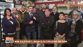 Il bar di Dritto e Rovescio: "A Roma ostaggio dei rom"
