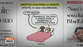 La vignetta choc sulla sorella della Meloni