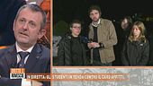 In diretta: gli studenti in tenda contro il caro affitti