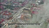 Terremoto, il dramma negli occhi degli italiani