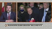 Matteo Salvini sulle dichiarazioni di Berlusconi su Zelensky: "I fatti dicono che siamo accanto a Kiev"