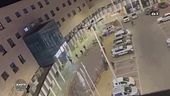 Le immagini dell'assedio della stazione di polizia di Sderot