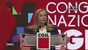 Giorgia Meloni al Congresso della Cgil