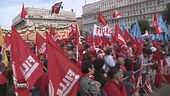 Sindacati in piazza contro il nuovo codice degli appalti