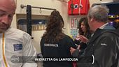 In diretta da Lampedusa