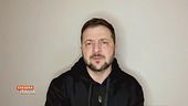 Il ringraziamento di Volodymyr Zelens'kyj