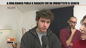 A Zona Bianca parla il ragazzo che ha imbrattato il Senato