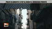 Prezzi in aumento e stop al reddito: emergenza povertà