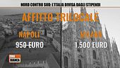 Nord contro sud: l'Italia divisa dagli stipendi