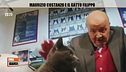 Maurizio Costanzo e il gatto Filippo